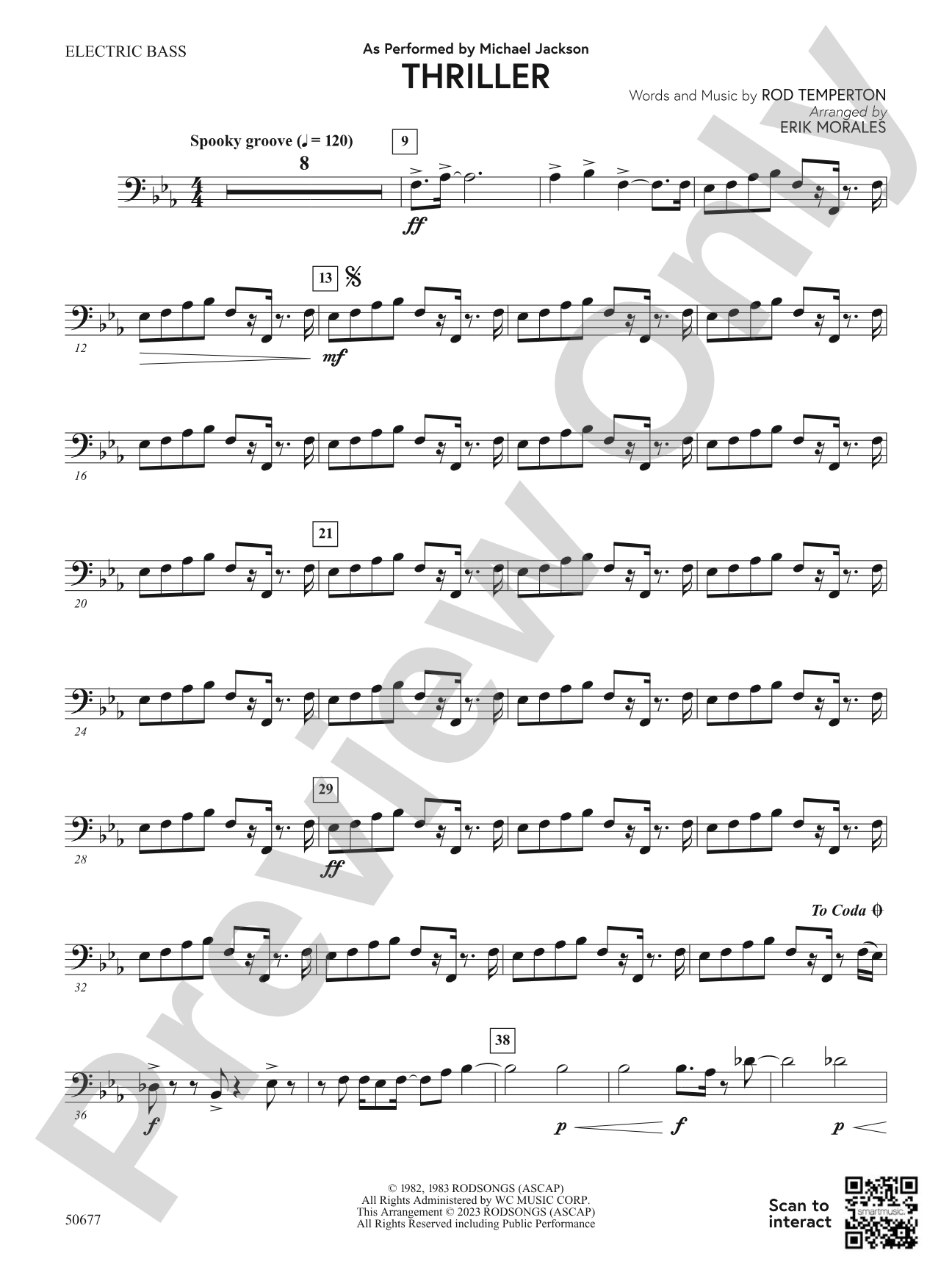 Thriller: Electric Bass