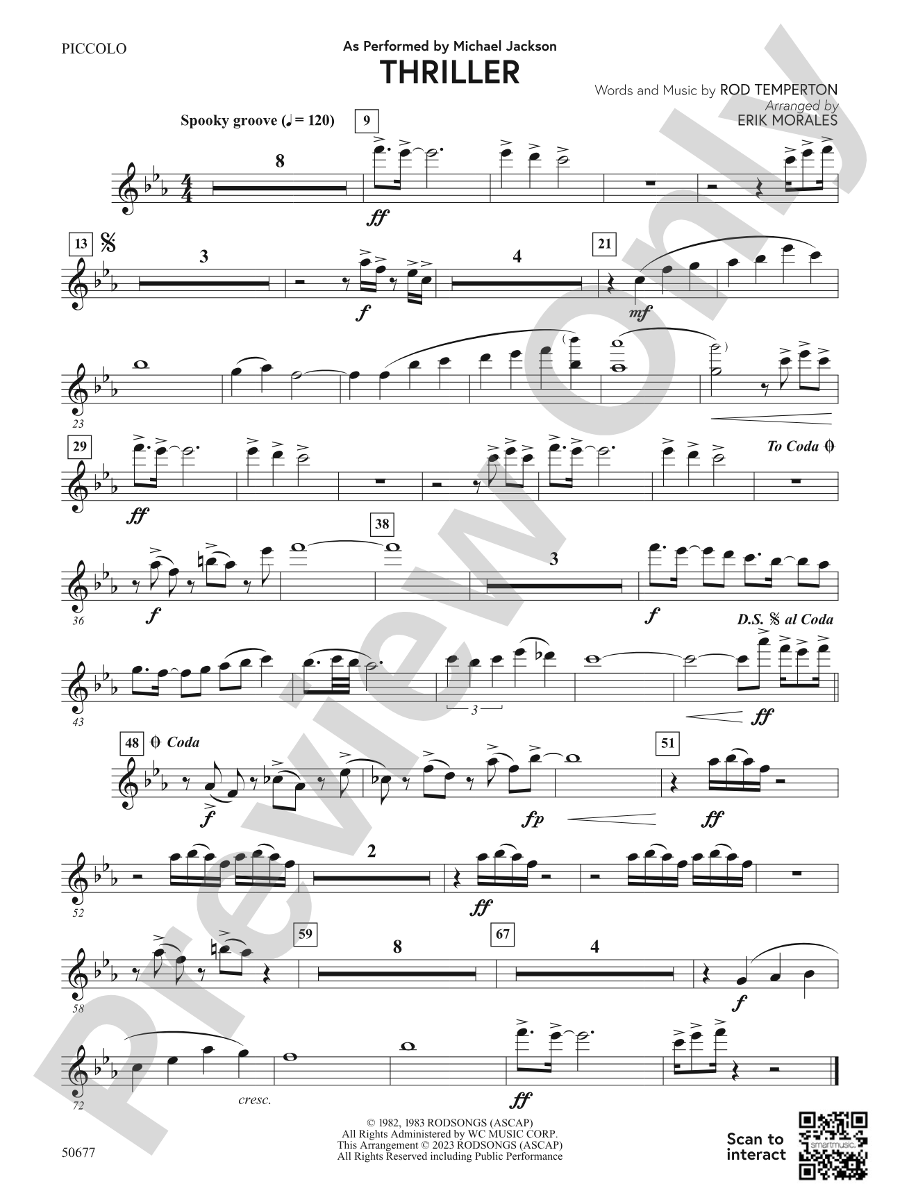 Thriller: Piccolo