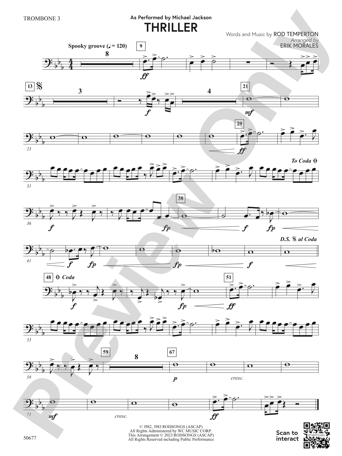 Thriller: 3rd Trombone