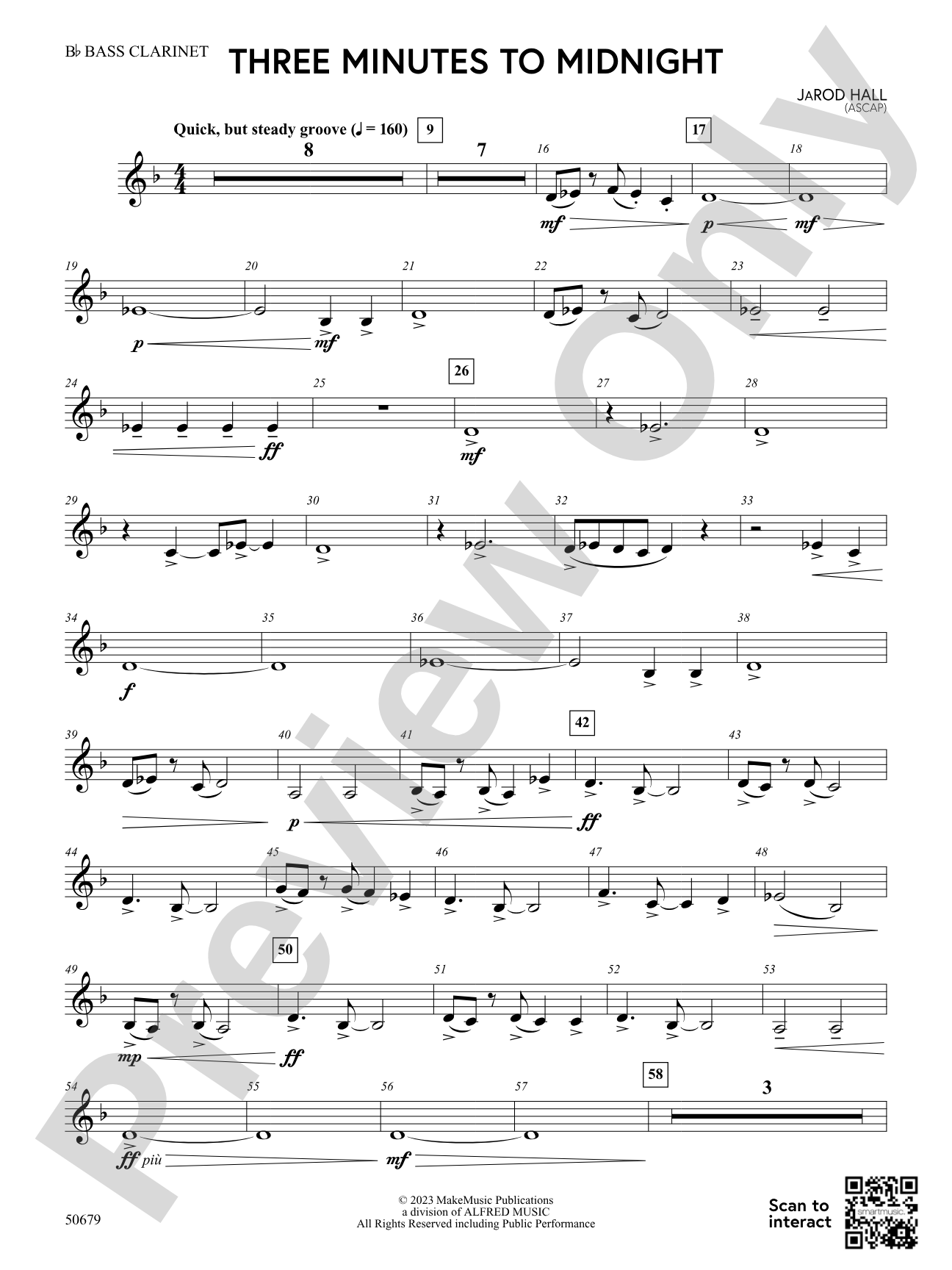 Three Minutes to Midnight: B-flat Bass Clarinet