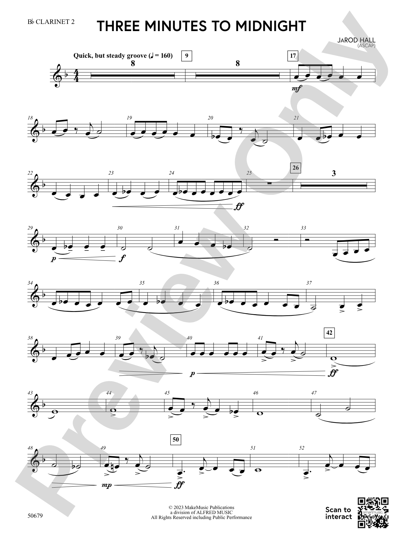 Three Minutes to Midnight: 2nd B-flat Clarinet