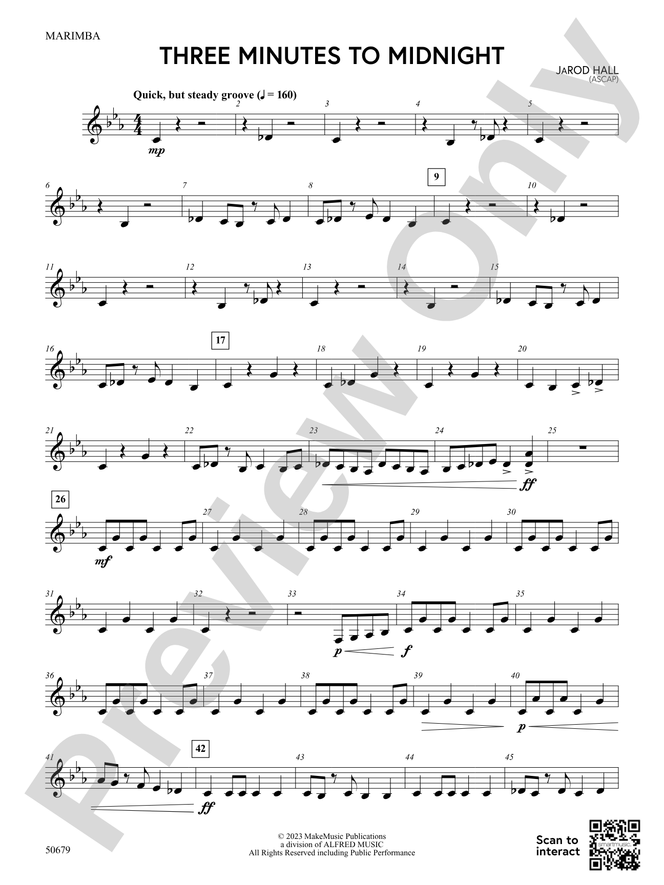 Three Minutes to Midnight: Marimba