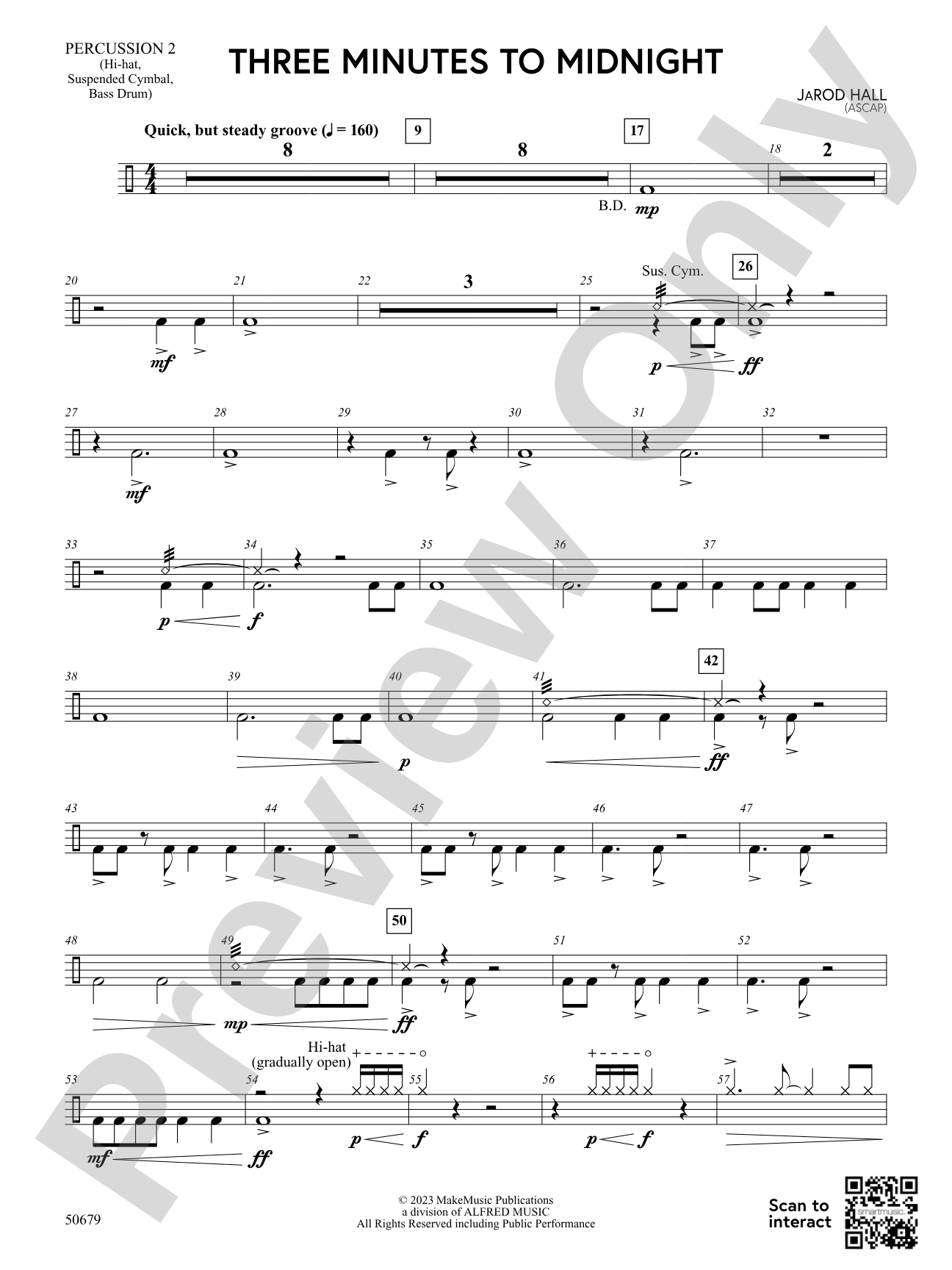Three Minutes to Midnight: 2nd Percussion