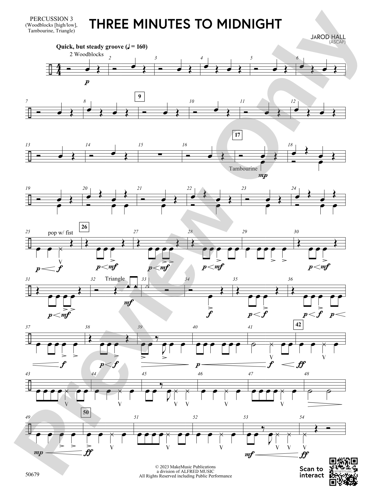 Three Minutes to Midnight: 3rd Percussion