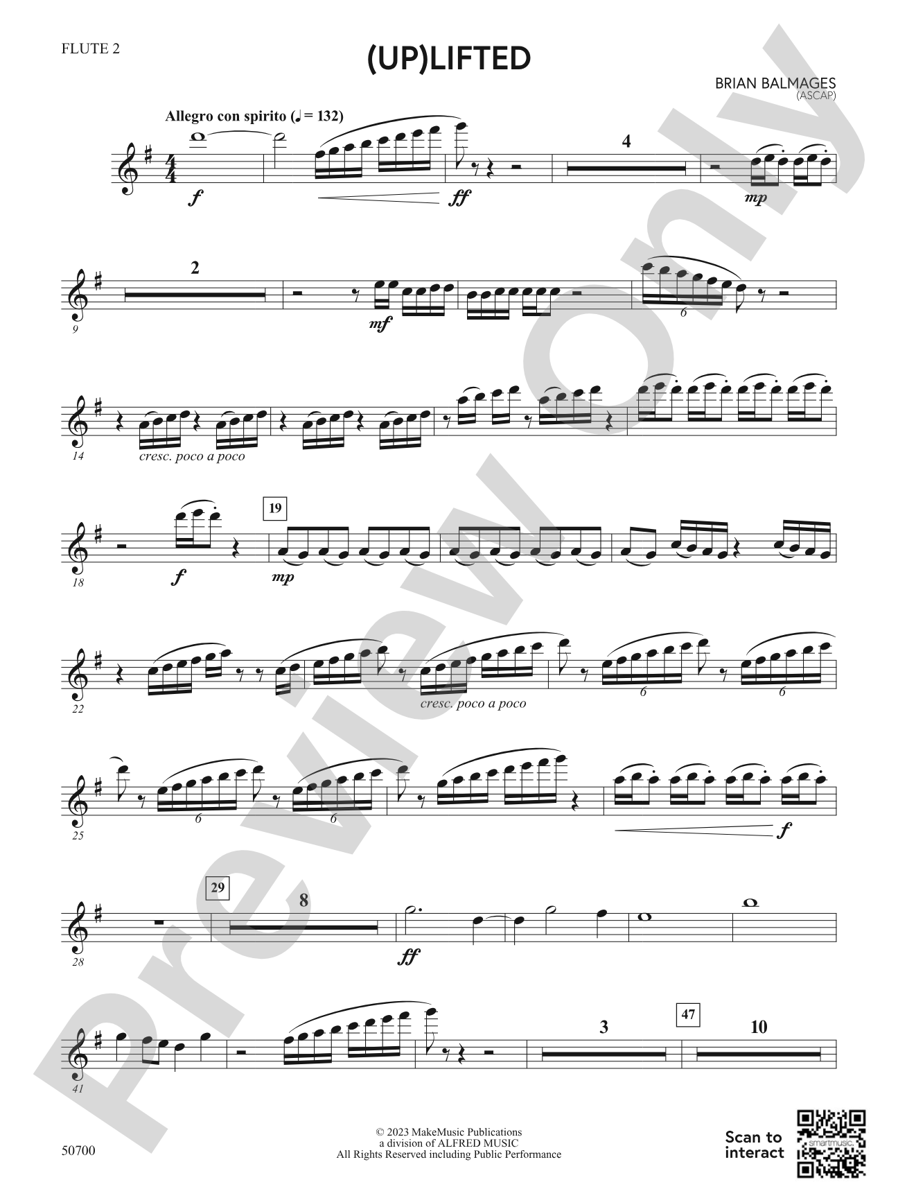 (Up)Lifted: 2nd Flute