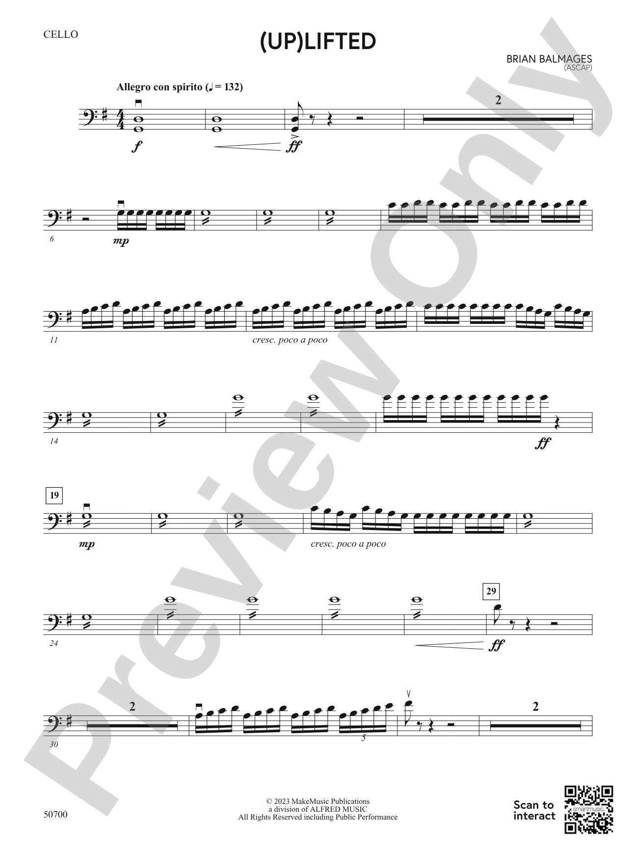 (Up)Lifted: Cello