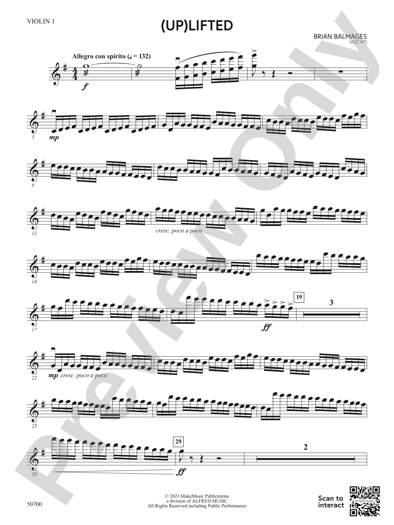 (Up)Lifted: 1st Violin