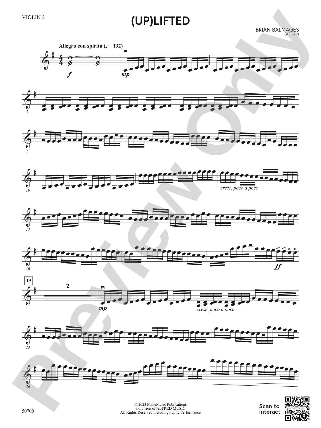 (Up)Lifted: 2nd Violin