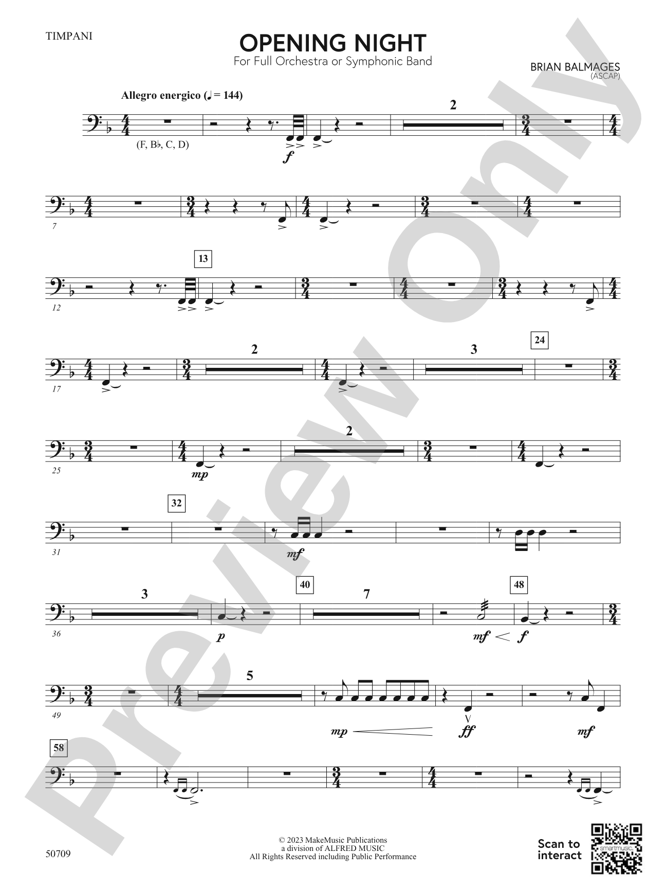 Opening Night: Timpani