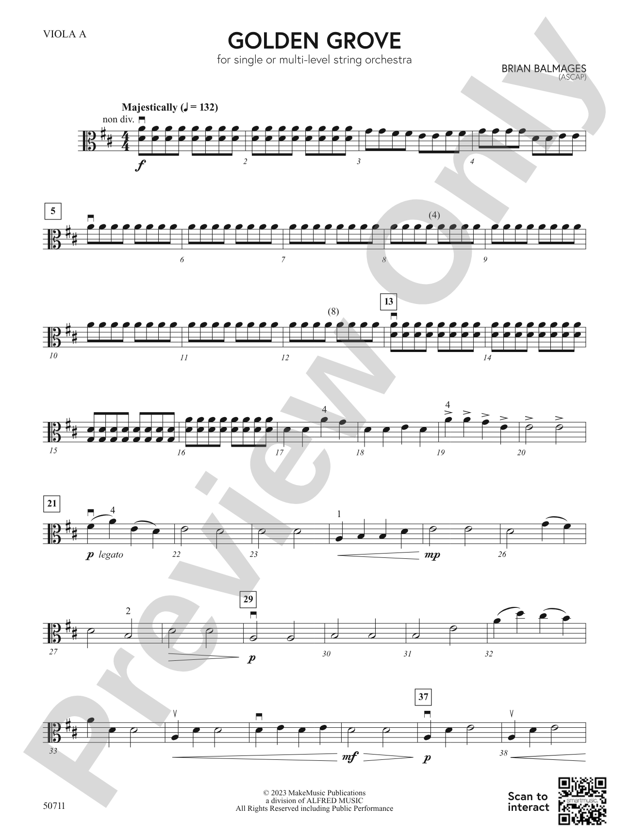 Golden Grove: Viola A