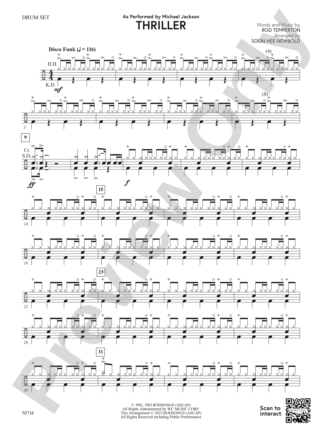Thriller: Drumset 1