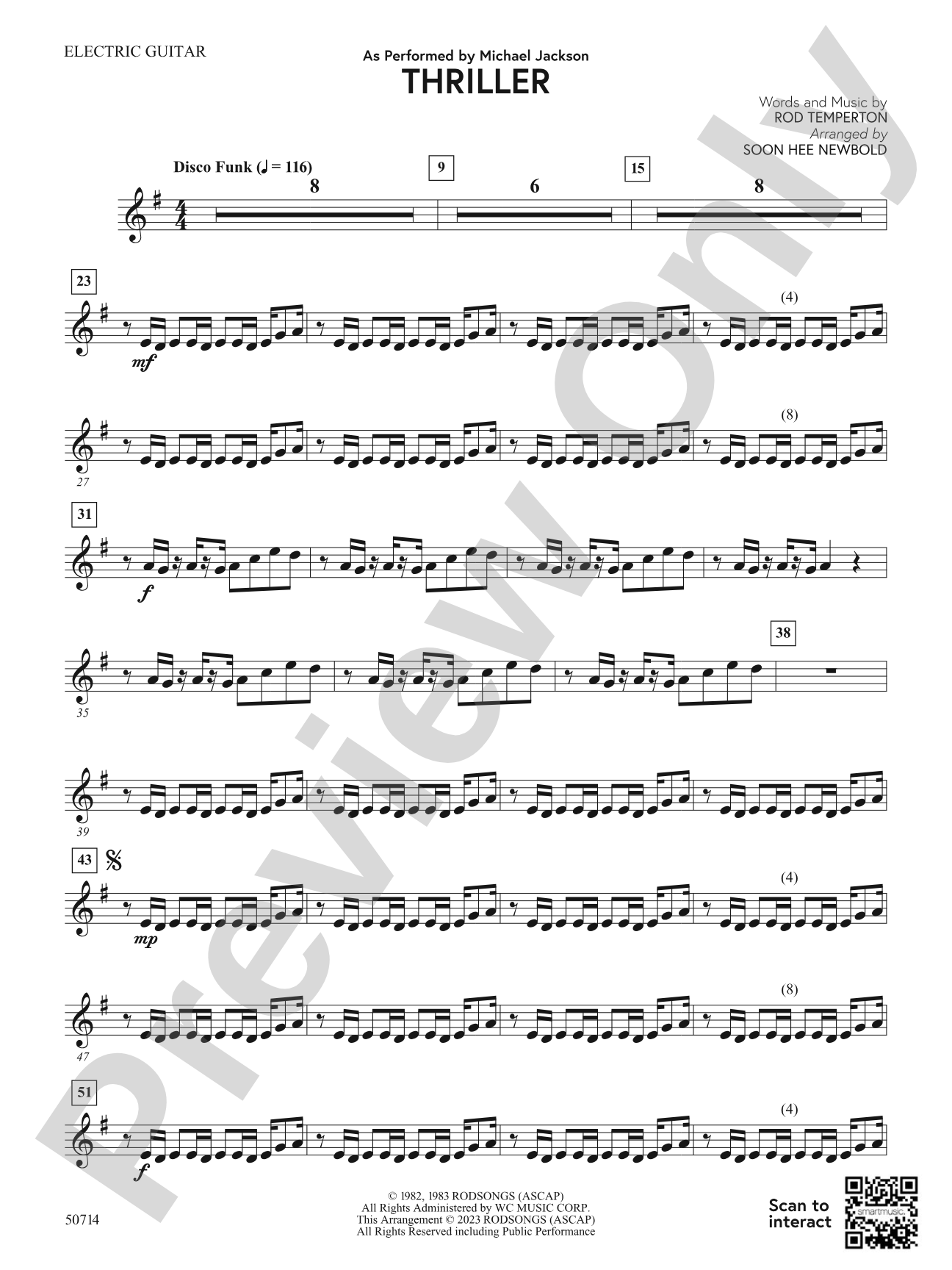 Thriller: Electric Guitar