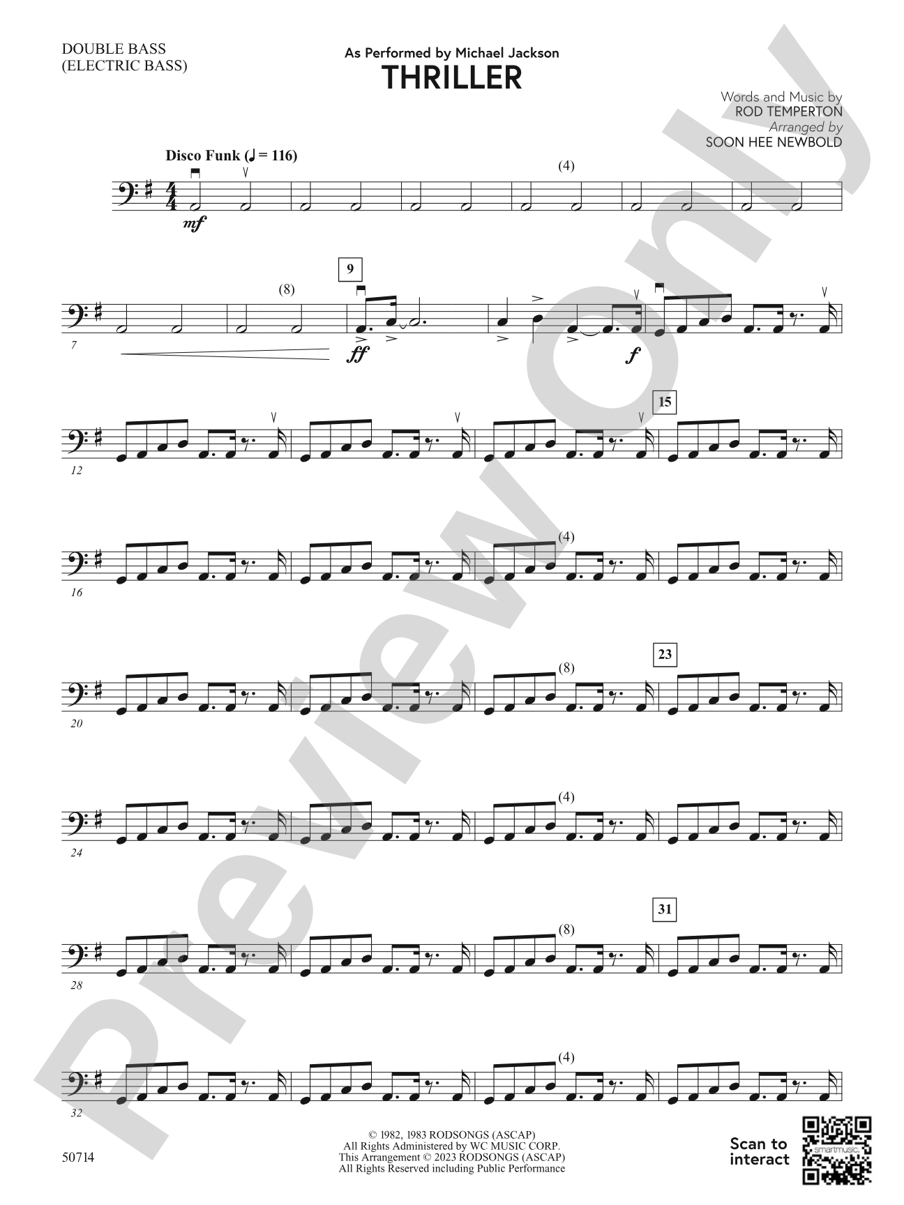 Thriller: String Bass