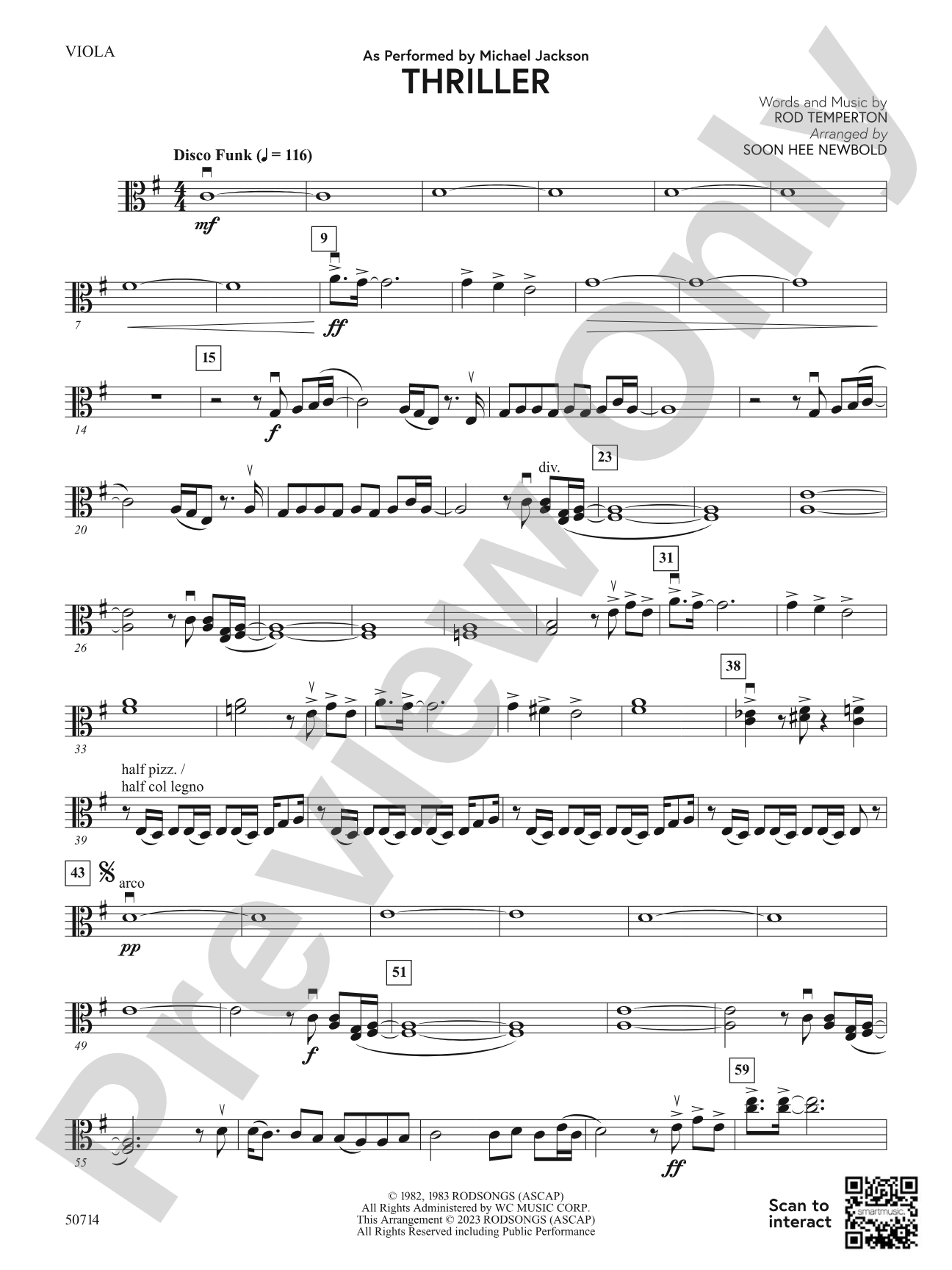 Thriller: Viola