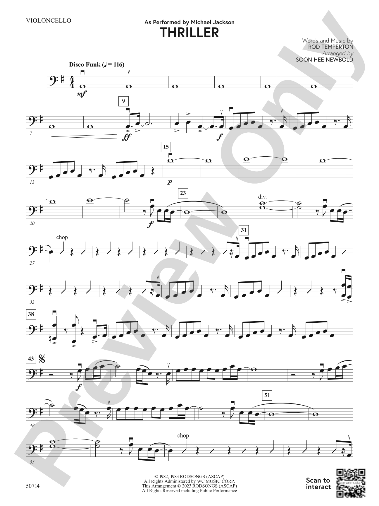 Thriller: Cello