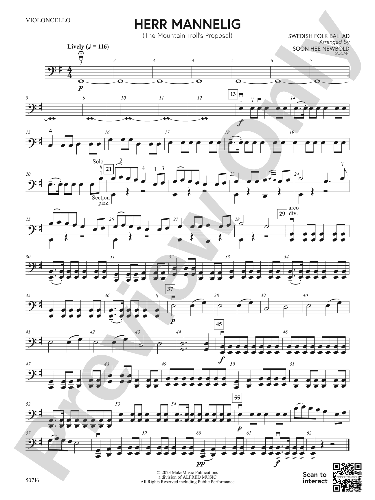 Herr Mannelig: Cello