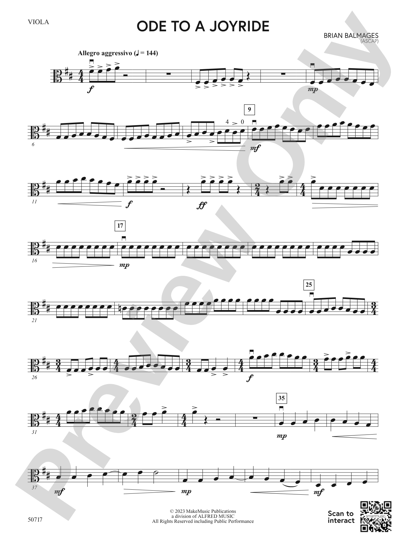 Ode to a Joyride: Viola