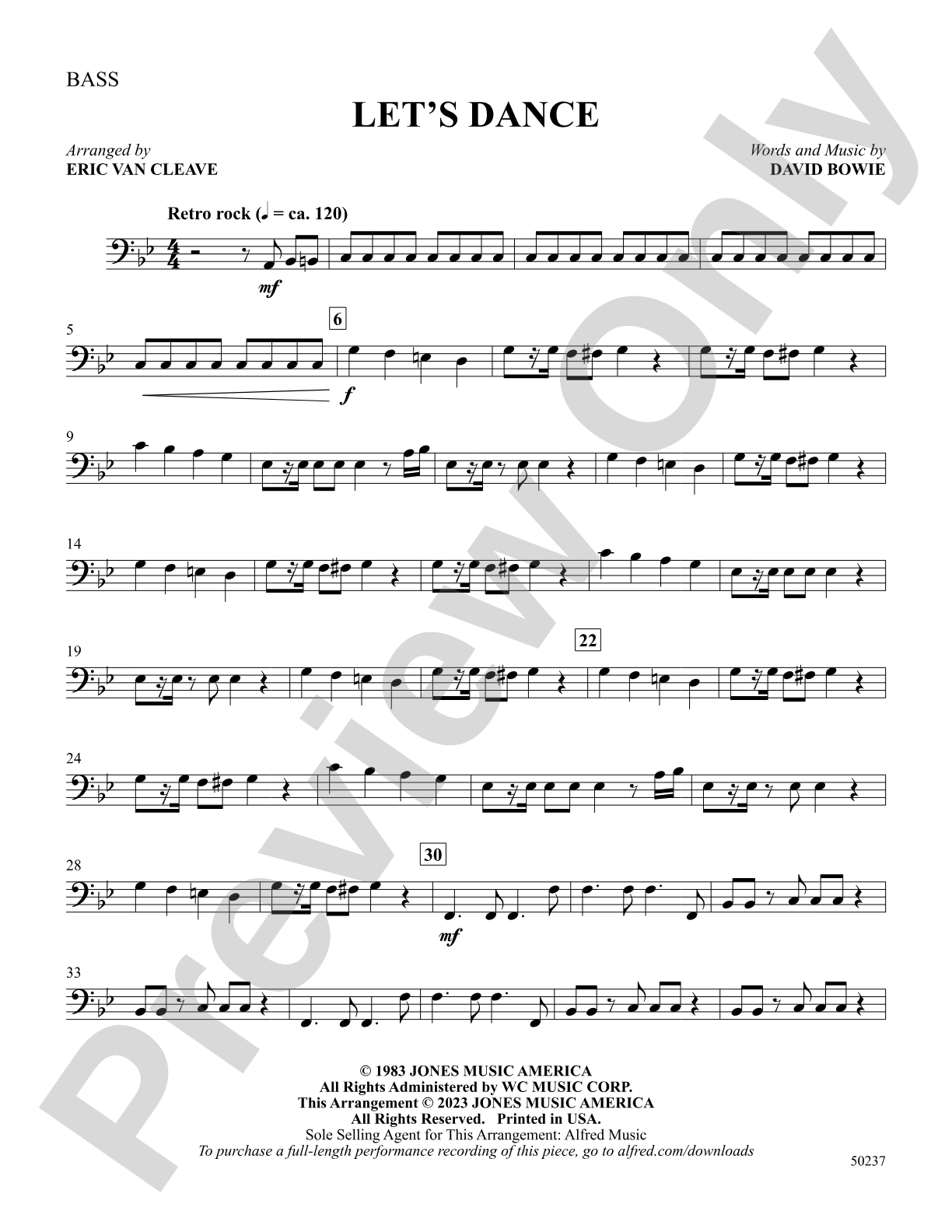 Let's Dance: String Bass