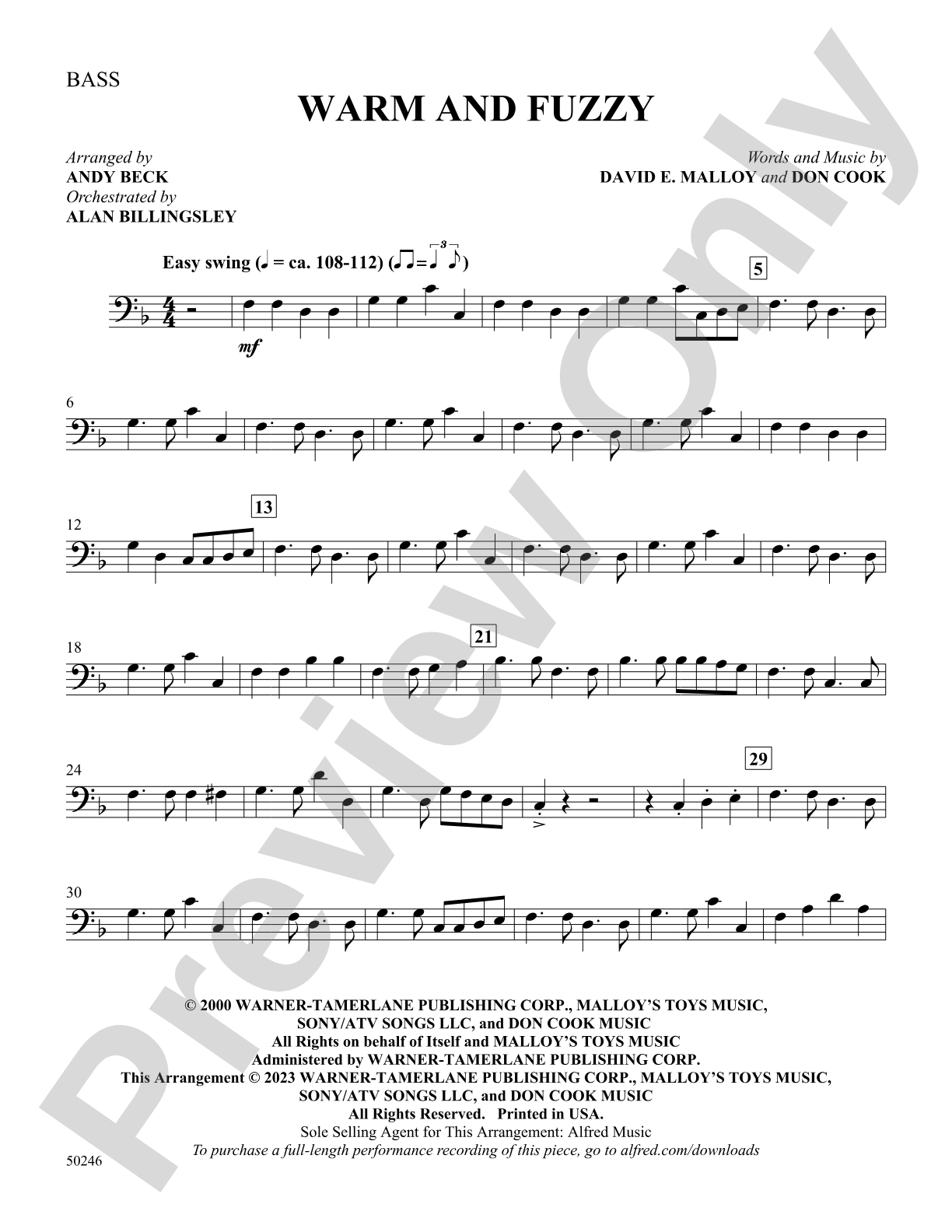 Warm and Fuzzy: String Bass