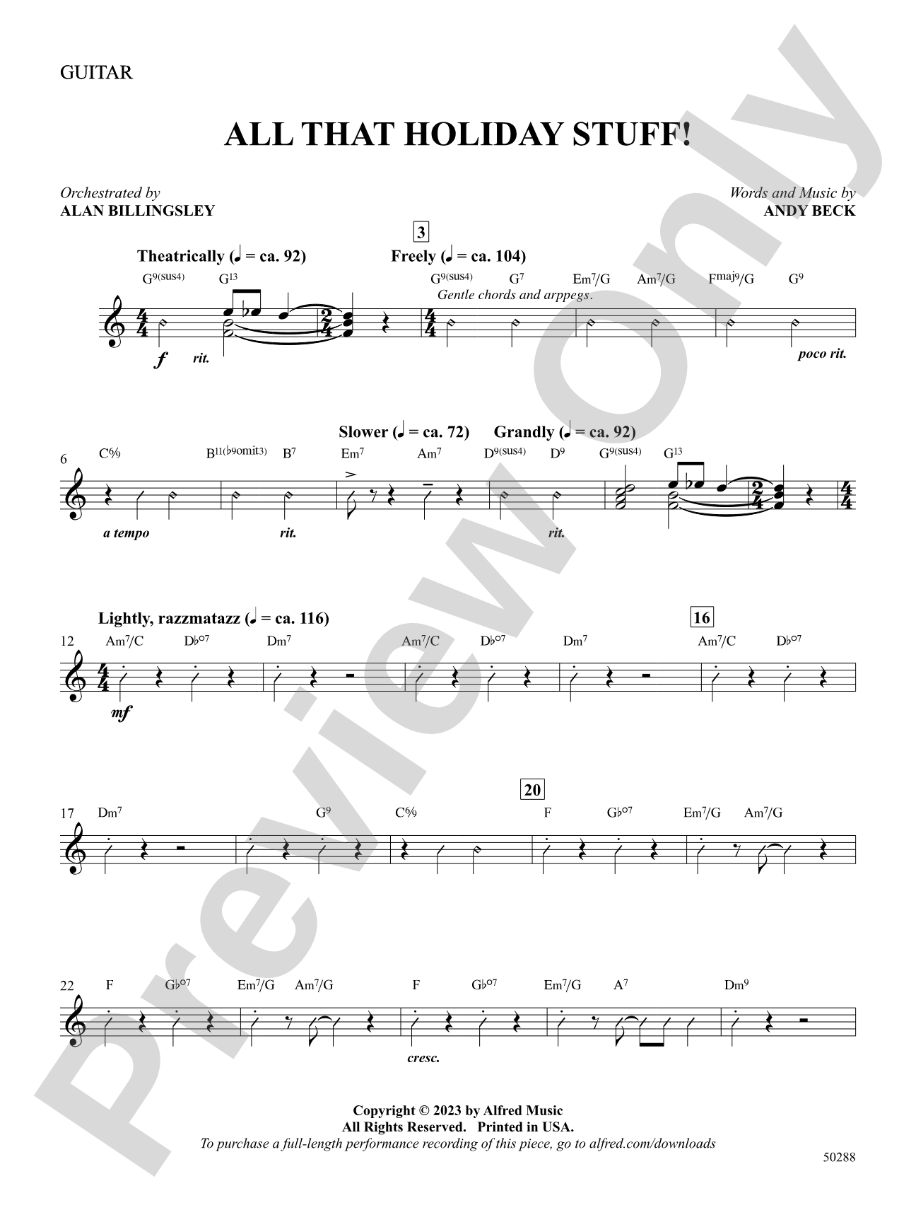 All That Holiday Stuff!: Guitar