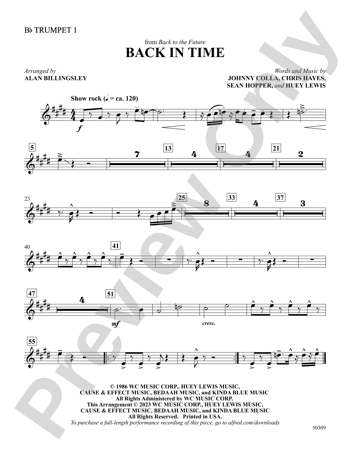 Back in Time: 1st B-flat Trumpet