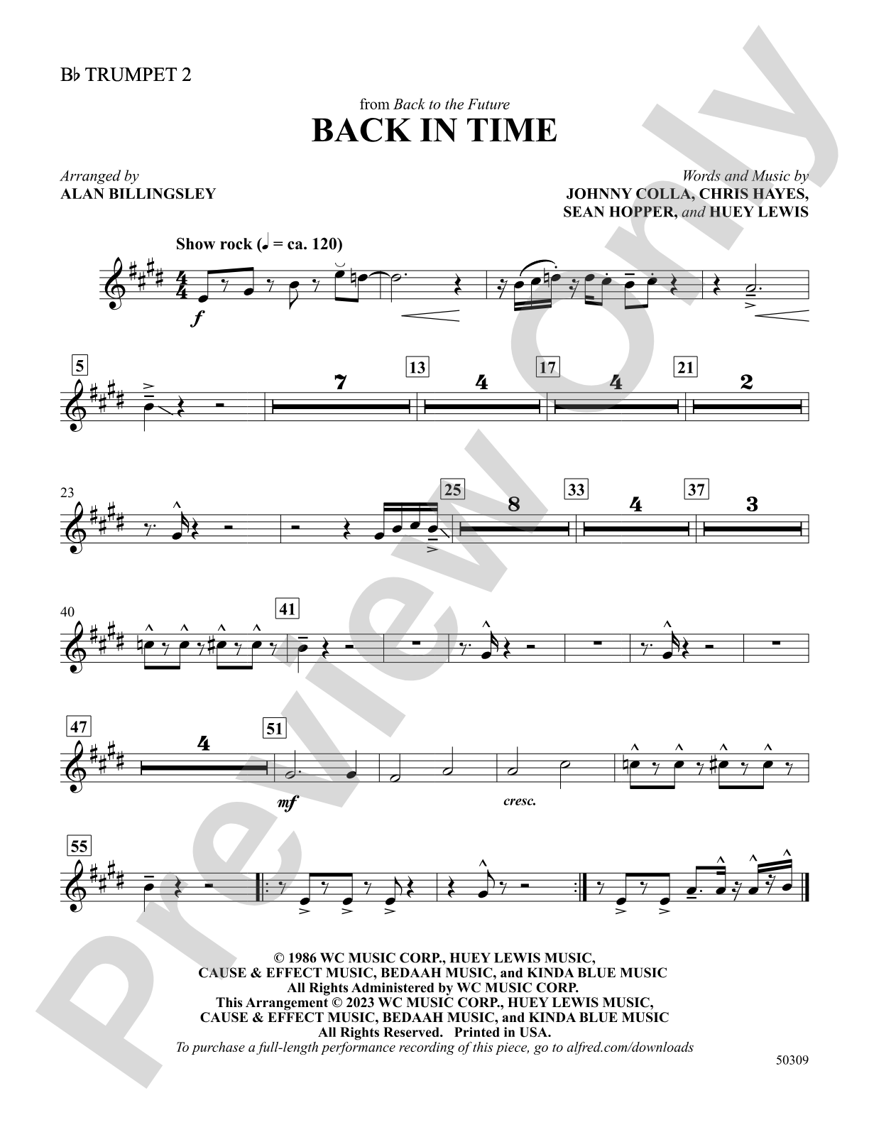 Back in Time: 2nd B-flat Trumpet