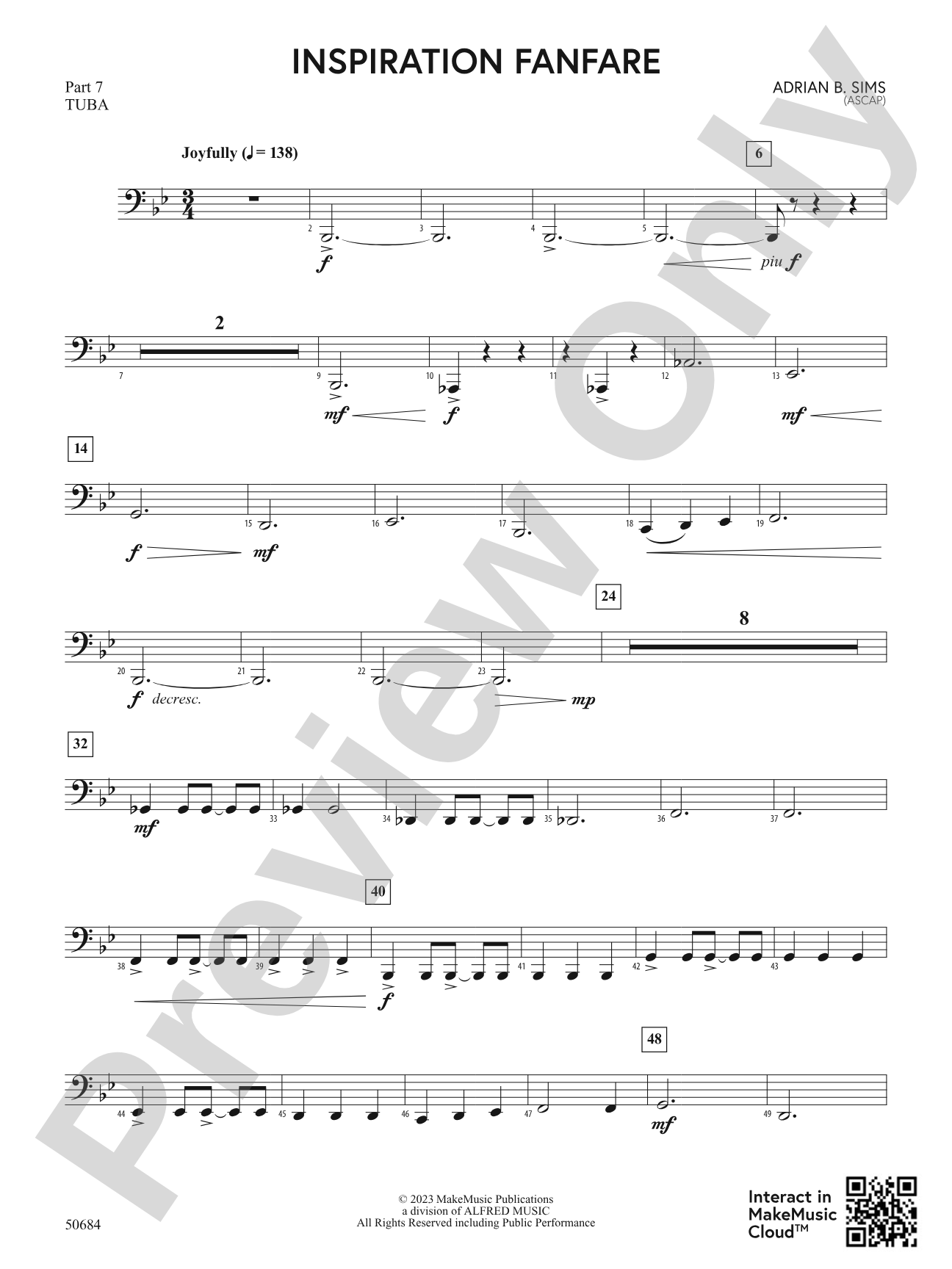 Inspiration Fanfare: Part 7 - Tuba