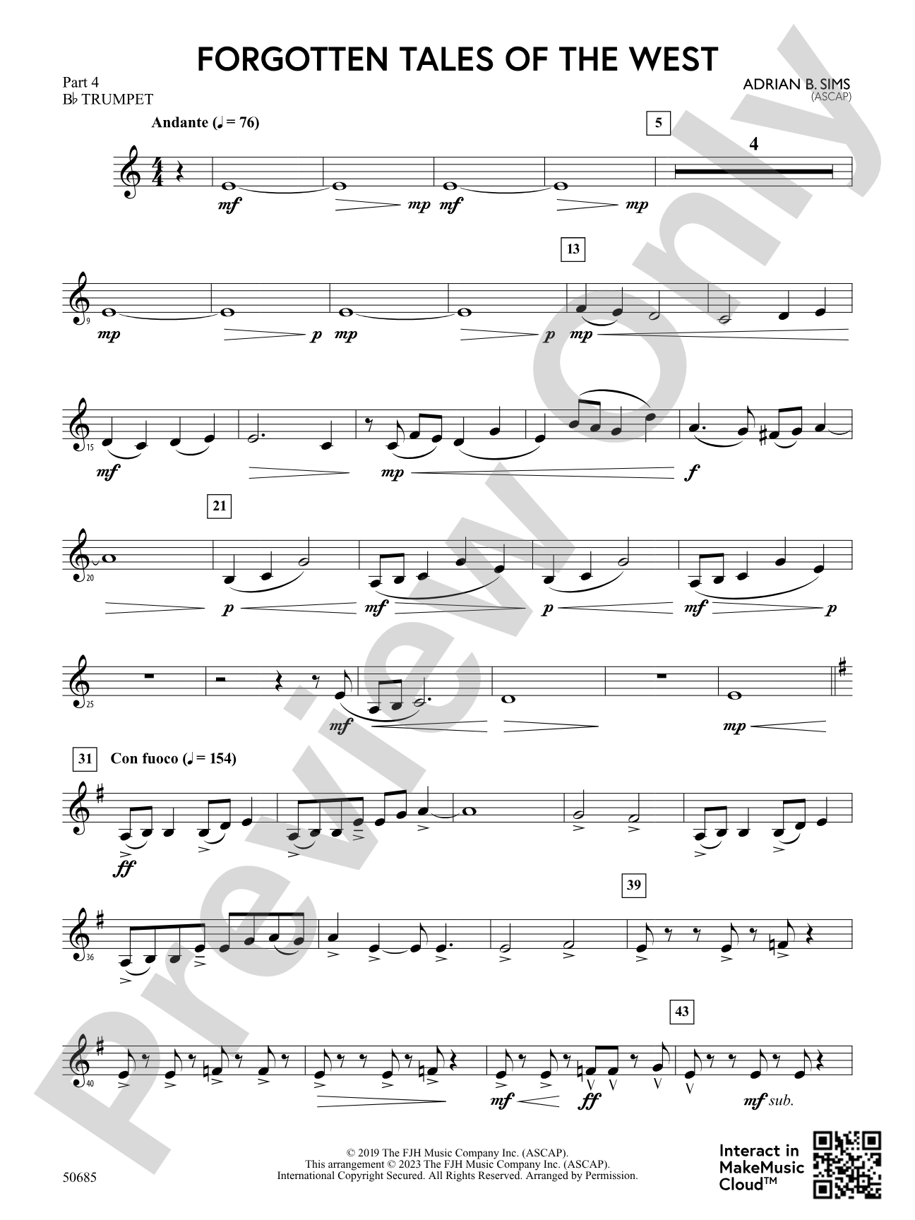 Forgotten Tales of the West: Part 4 - B-flat Trumpet