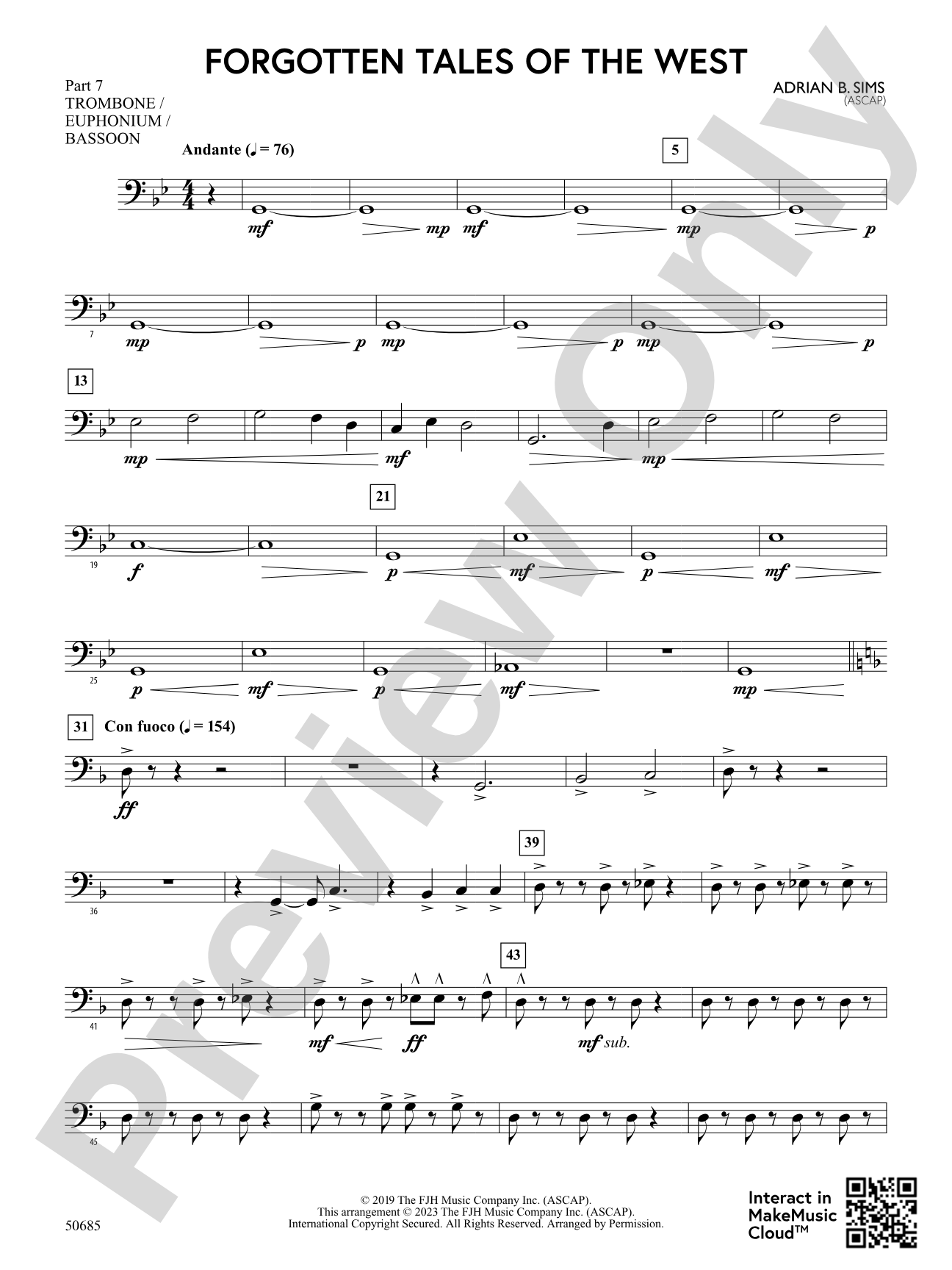 Forgotten Tales of the West: Part 7 - Trombone / Euphonium / Bassoon
