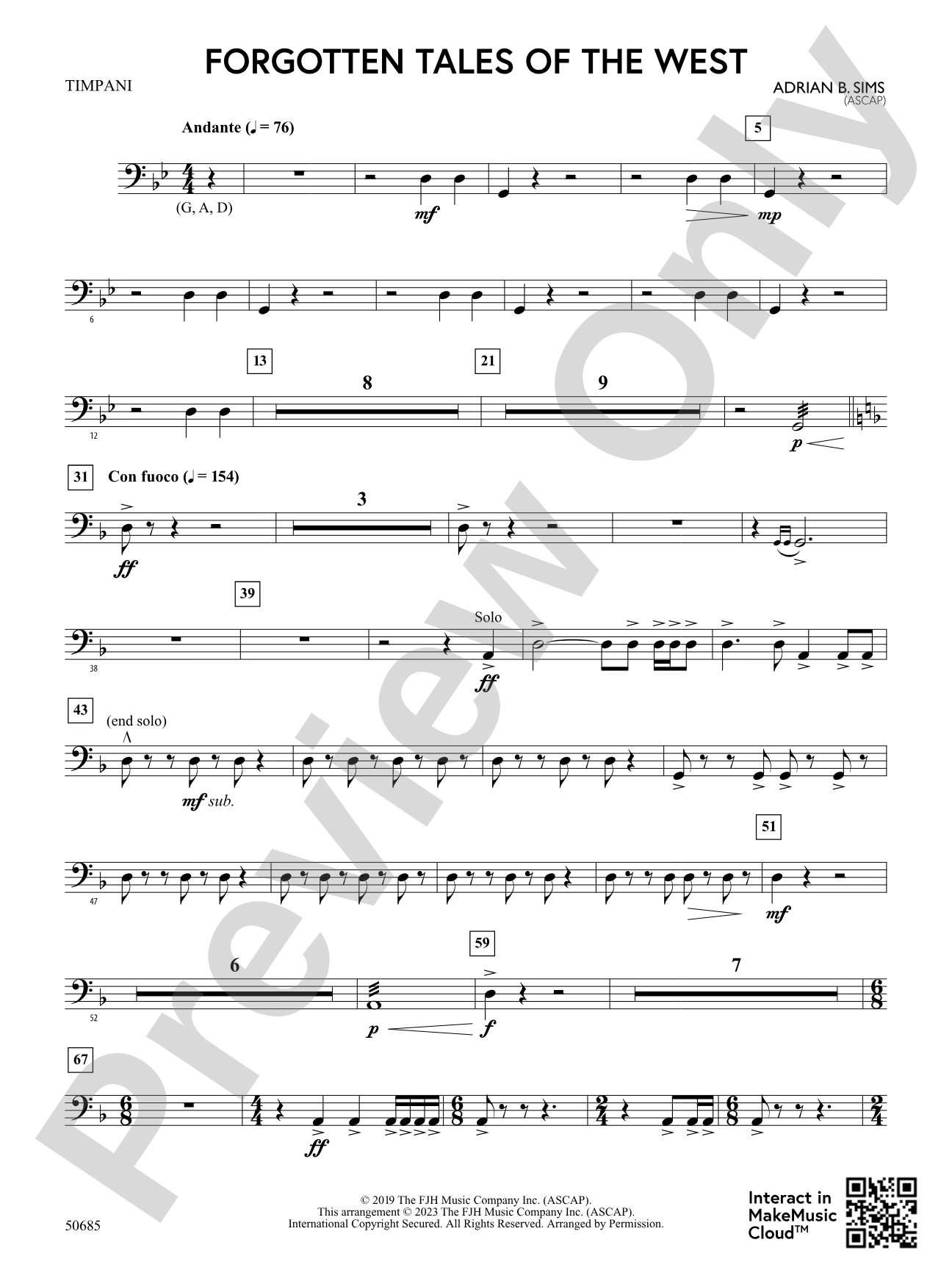 Forgotten Tales of the West: Timpani