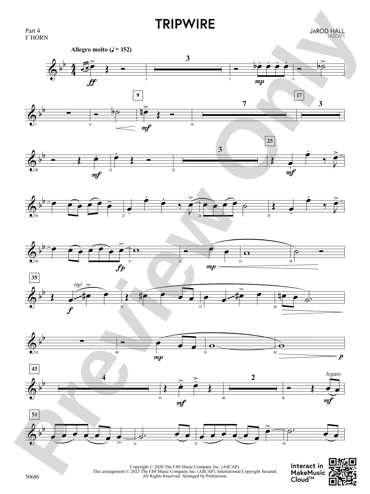 Tripwire: Part 4 - F Horn