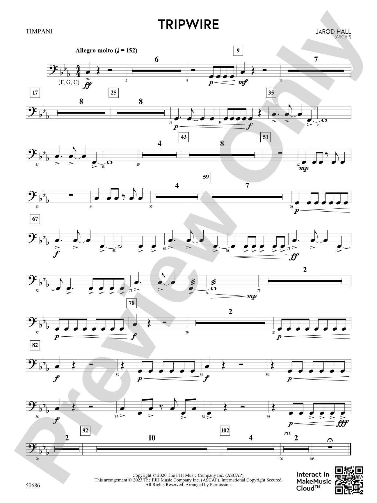 Tripwire: Timpani