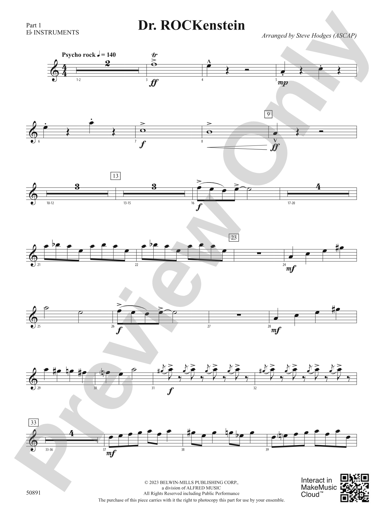 Dr. ROCKenstein: Part 1 - E-flat Instruments