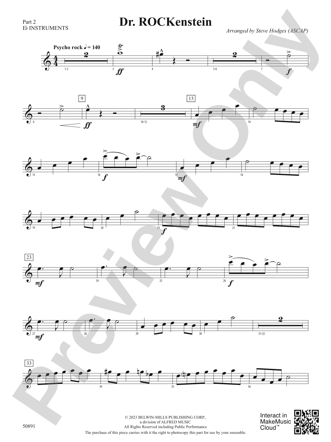 Dr. ROCKenstein: Part 2 - E-flat Instruments
