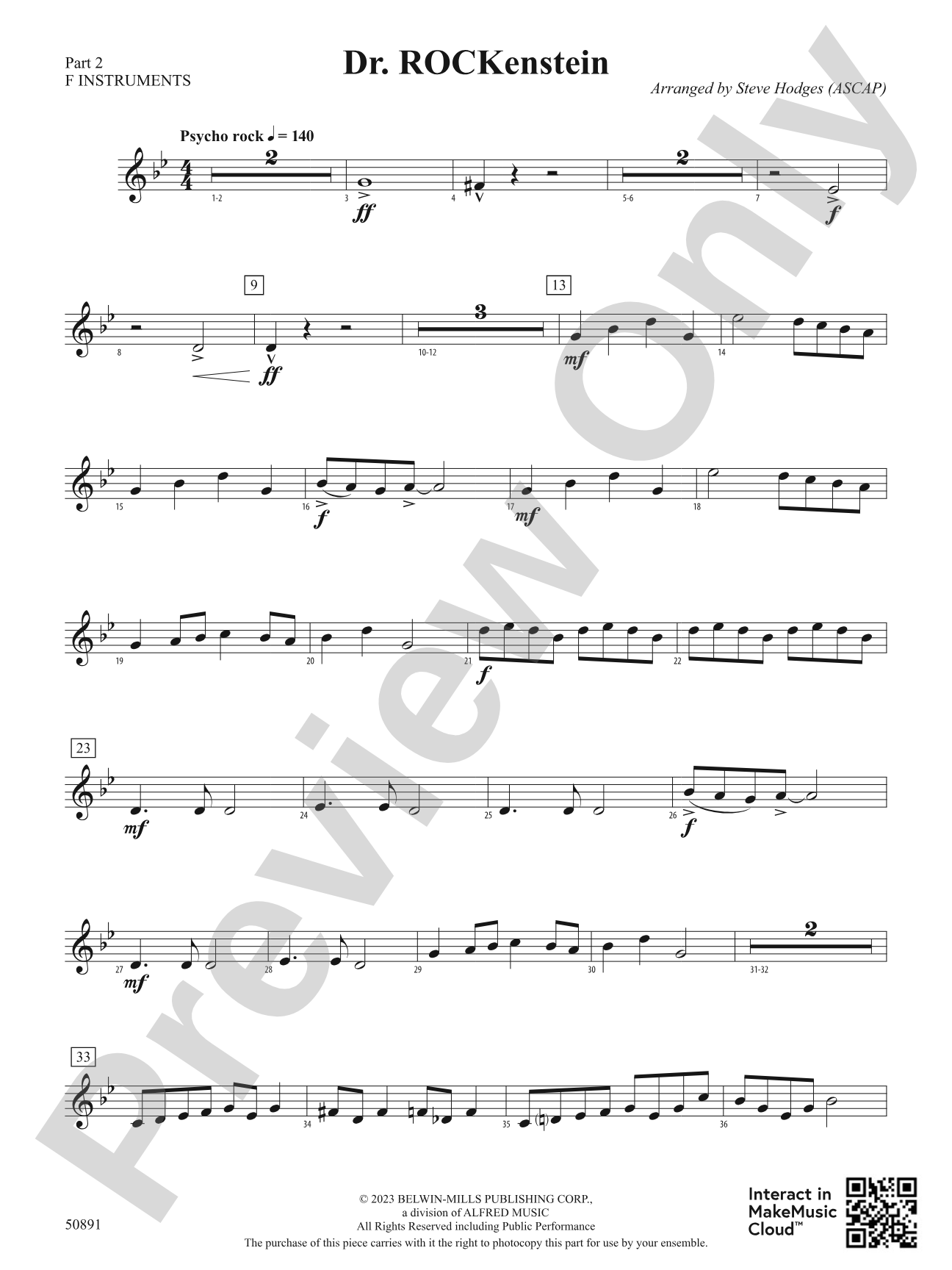 Dr. ROCKenstein: Part 2 - F Instruments
