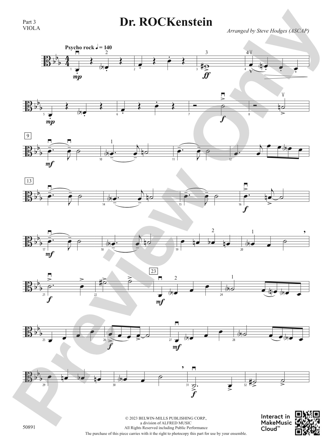 Dr. ROCKenstein: Part 3 - Viola