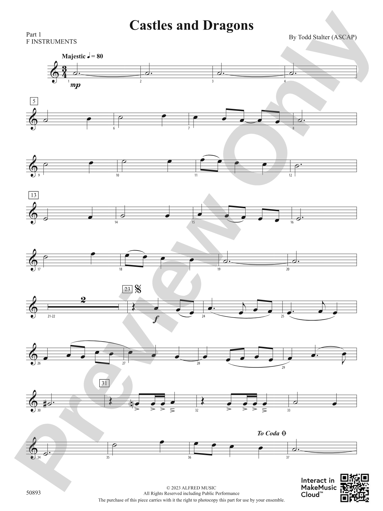 Castles and Dragons: Part 1 - F Instruments