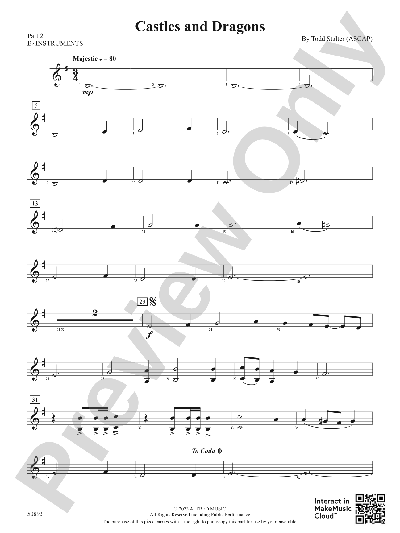 Castles and Dragons: Part 2 - B-flat Instruments