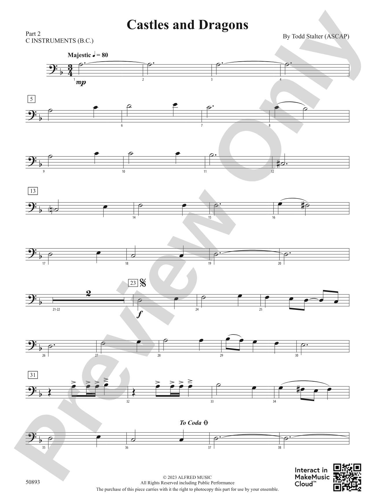 Castles and Dragons: Part 2 - C Instruments (B.C.)