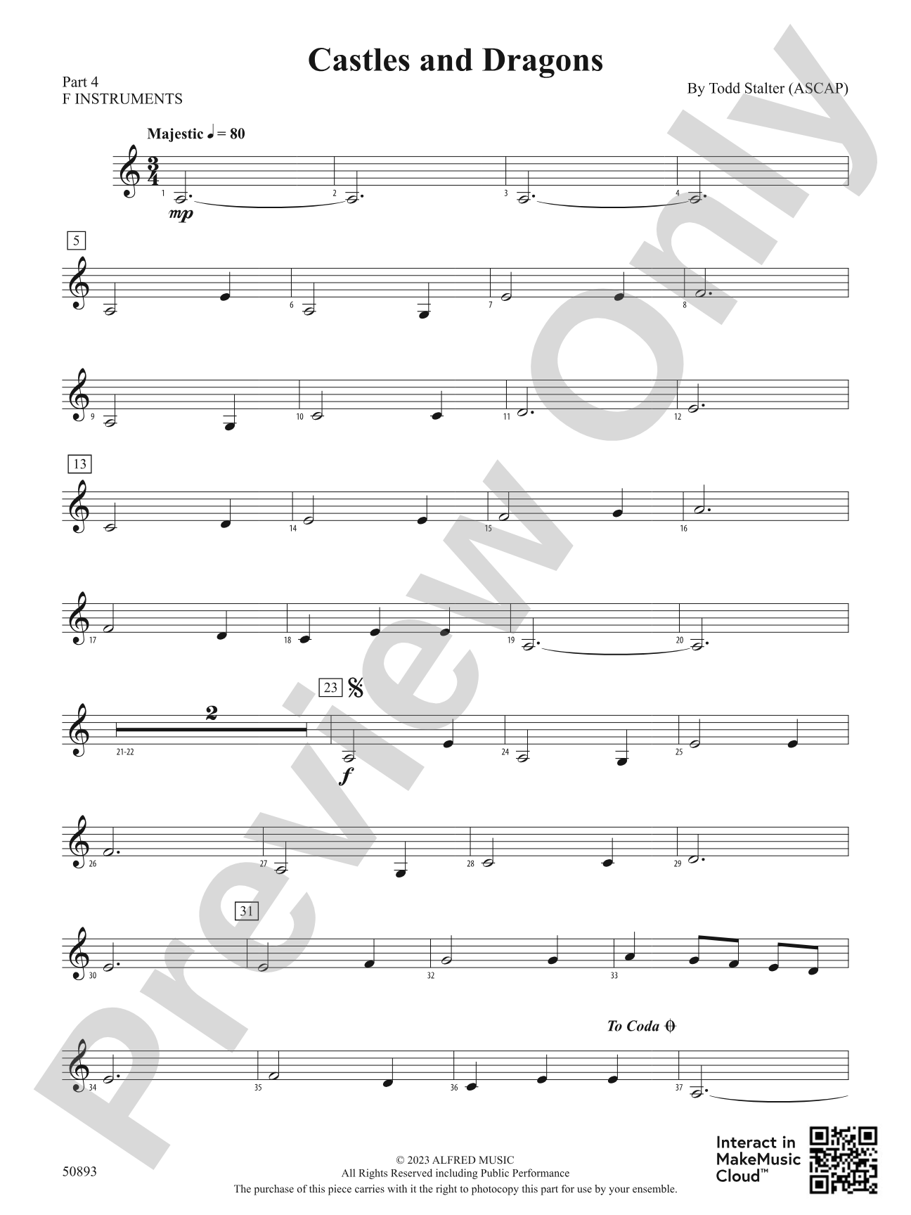 Castles and Dragons: Part 4 - F Instruments