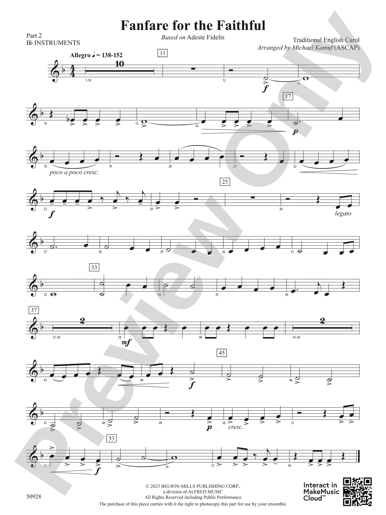 Fanfare for the Faithful: Part 2 - B-flat Instruments