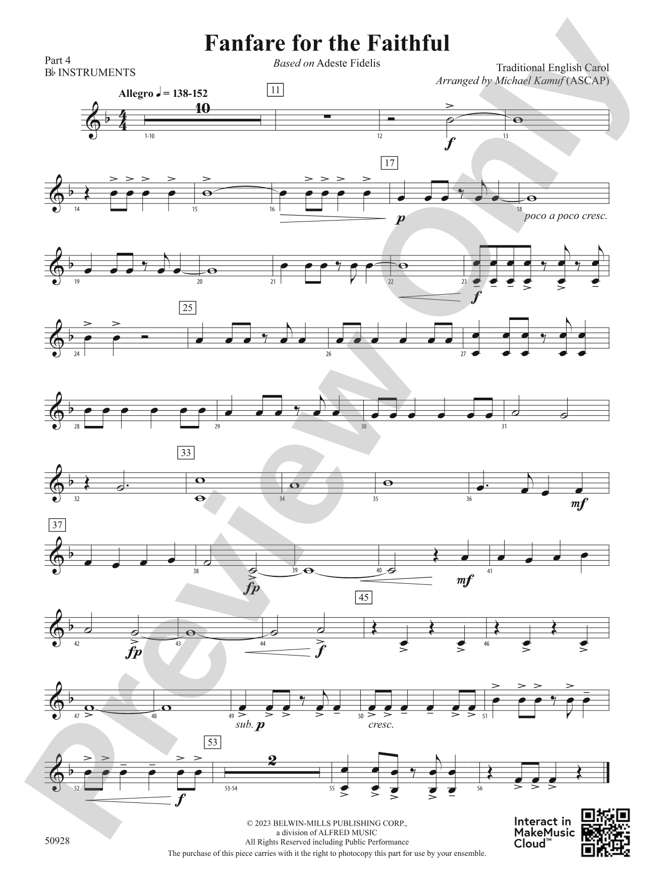 Fanfare for the Faithful: Part 4 - B-flat Instruments
