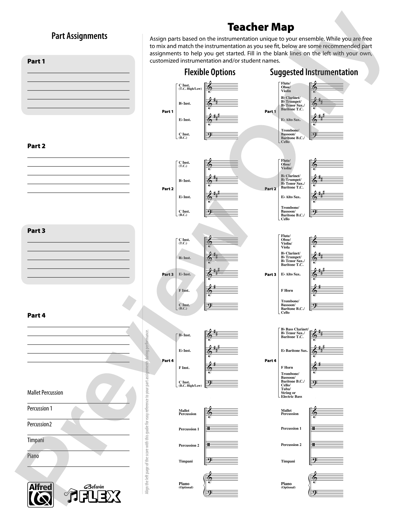 Fandango Festival: 4-Part Teacher Map