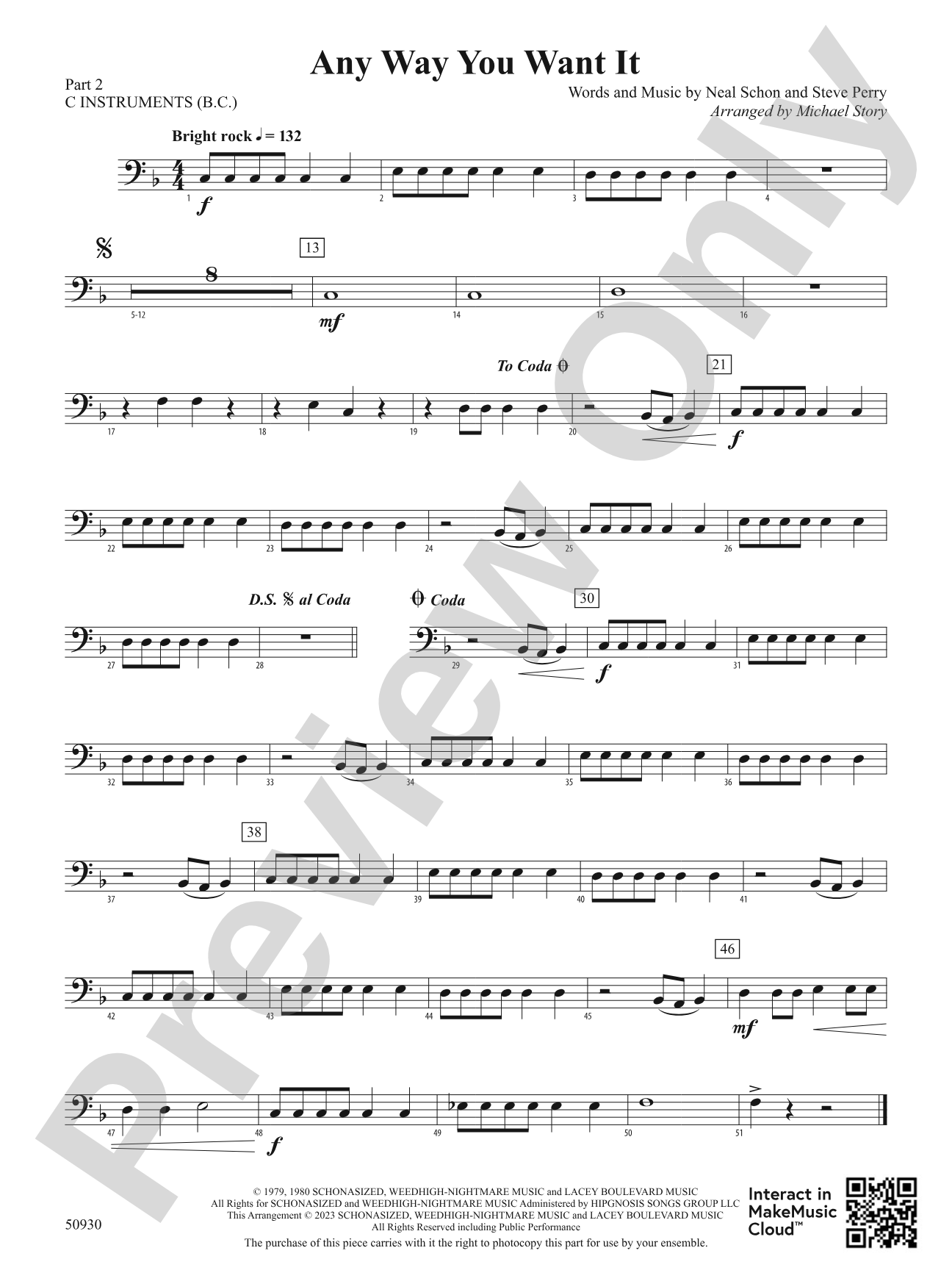 Any Way You Want It: Part 2 - C Instruments (B.C.)