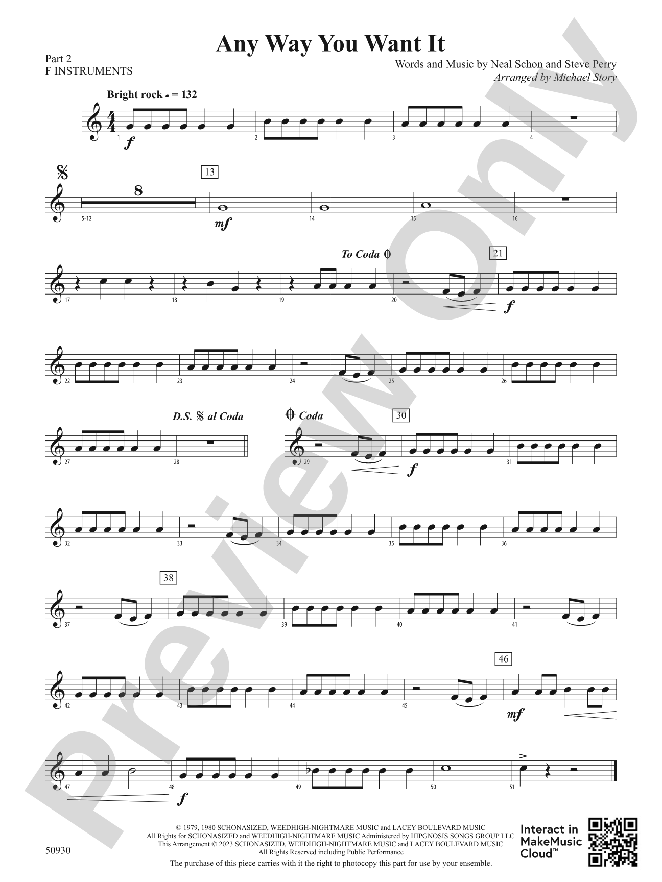 Any Way You Want It: Part 2 - F Instruments