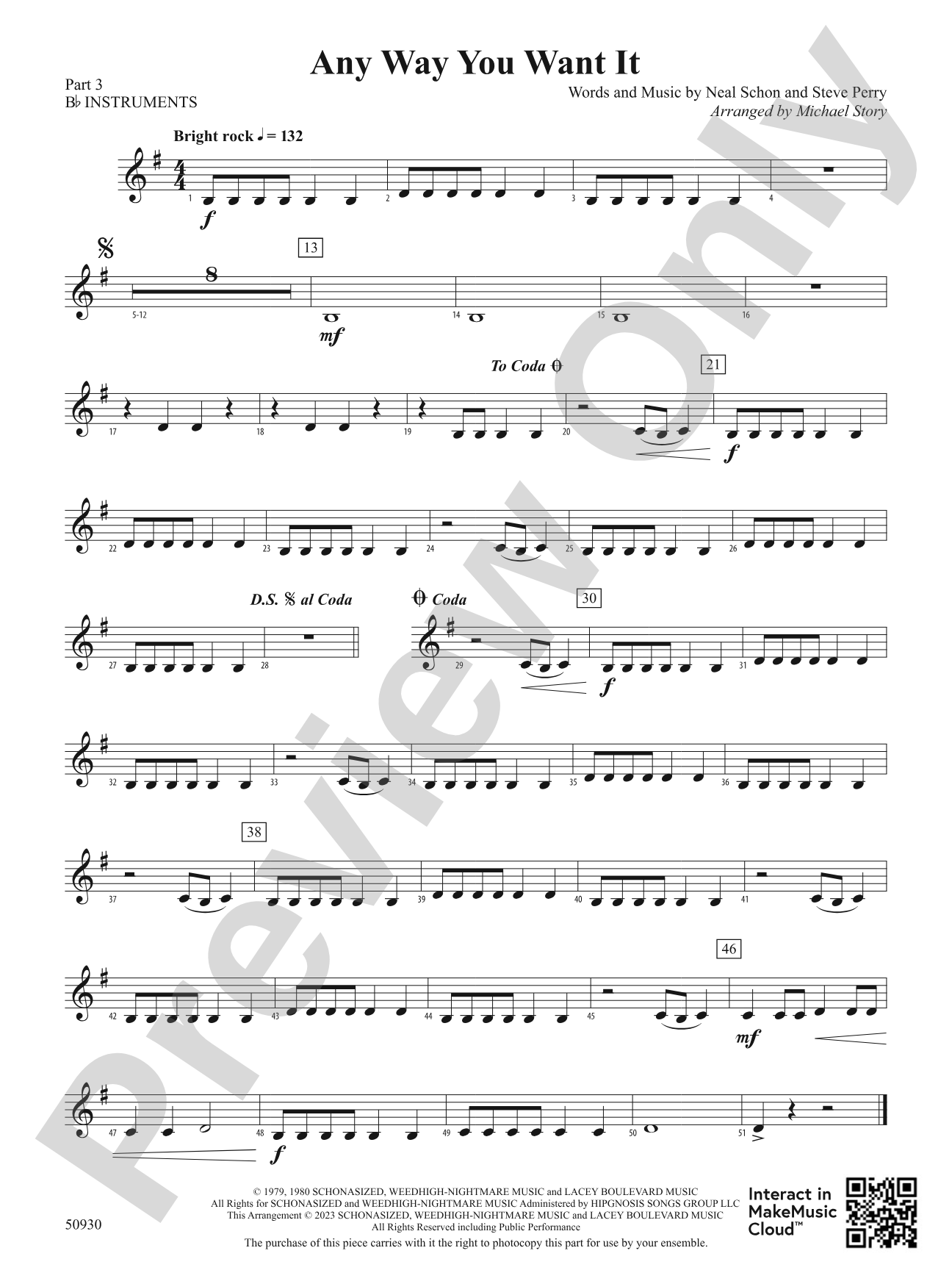 Any Way You Want It: Part 3 - B-flat Instruments