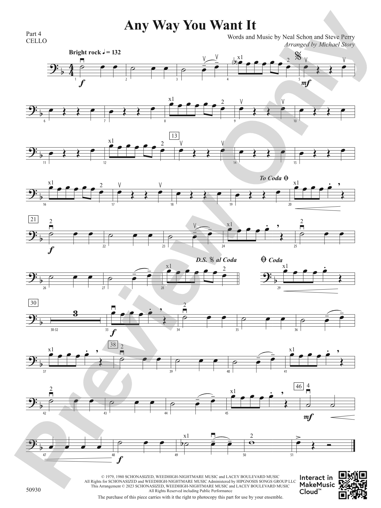 Any Way You Want It: Part 4 - Cello