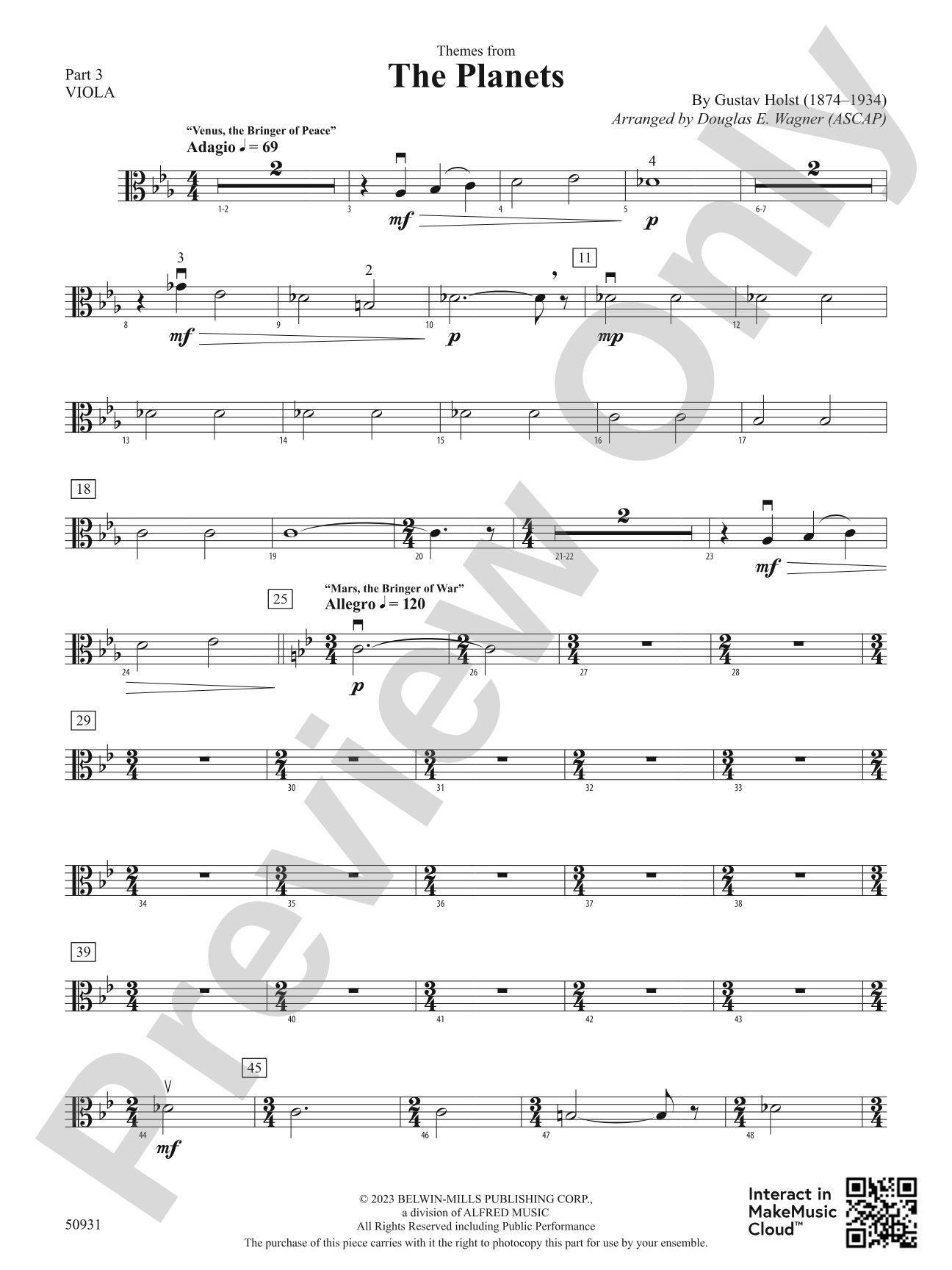 The Planets: Part 3 - Viola