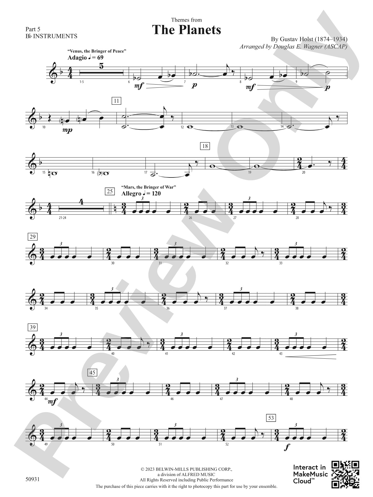 The Planets: Part 5 - B-flat Instruments