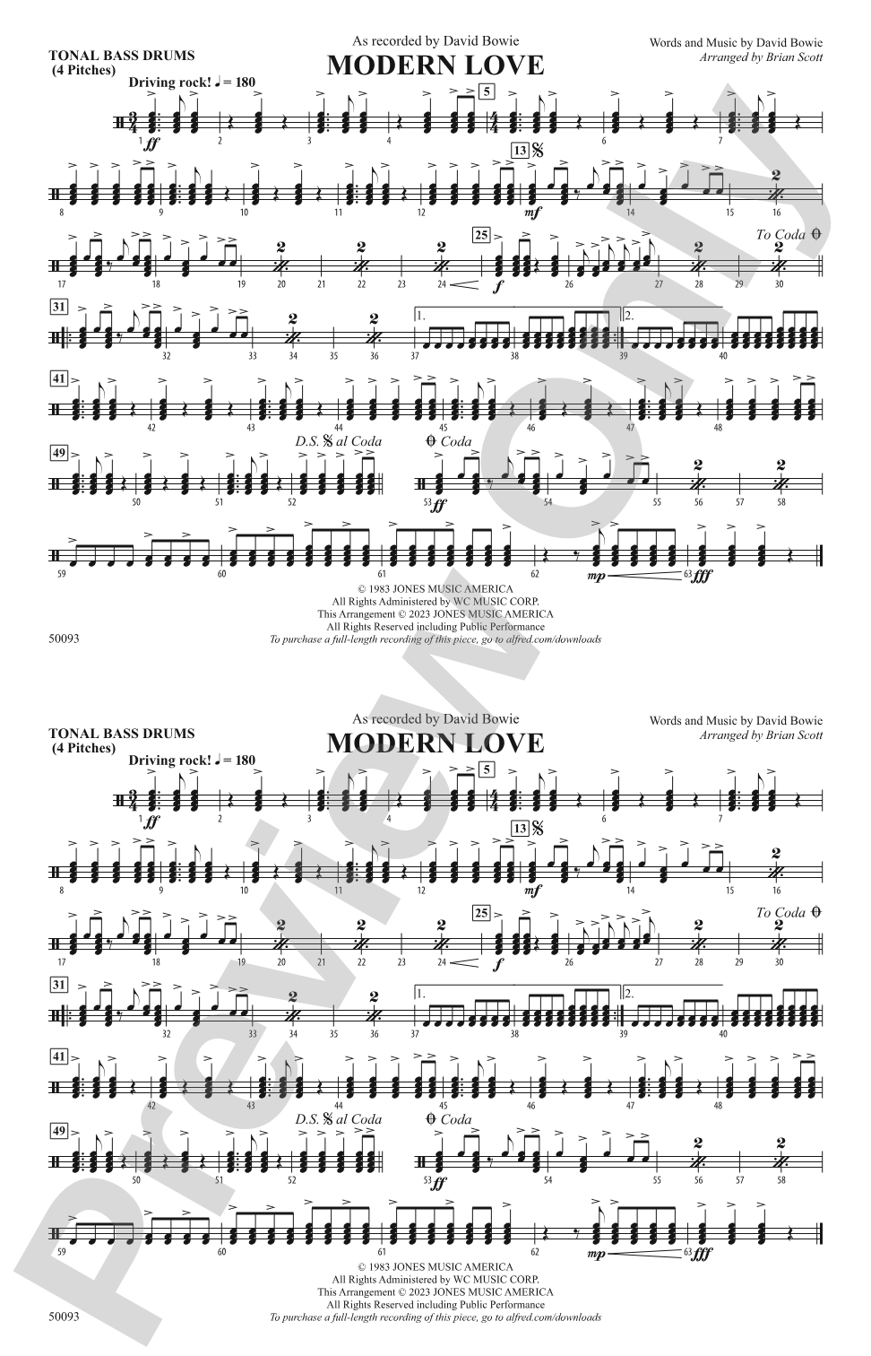 Modern Love: Tonal Bass Drum